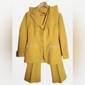 Vintage Western Three Piece Suit